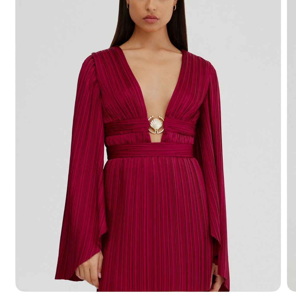 Significant Other Ella Mini Dress- Red